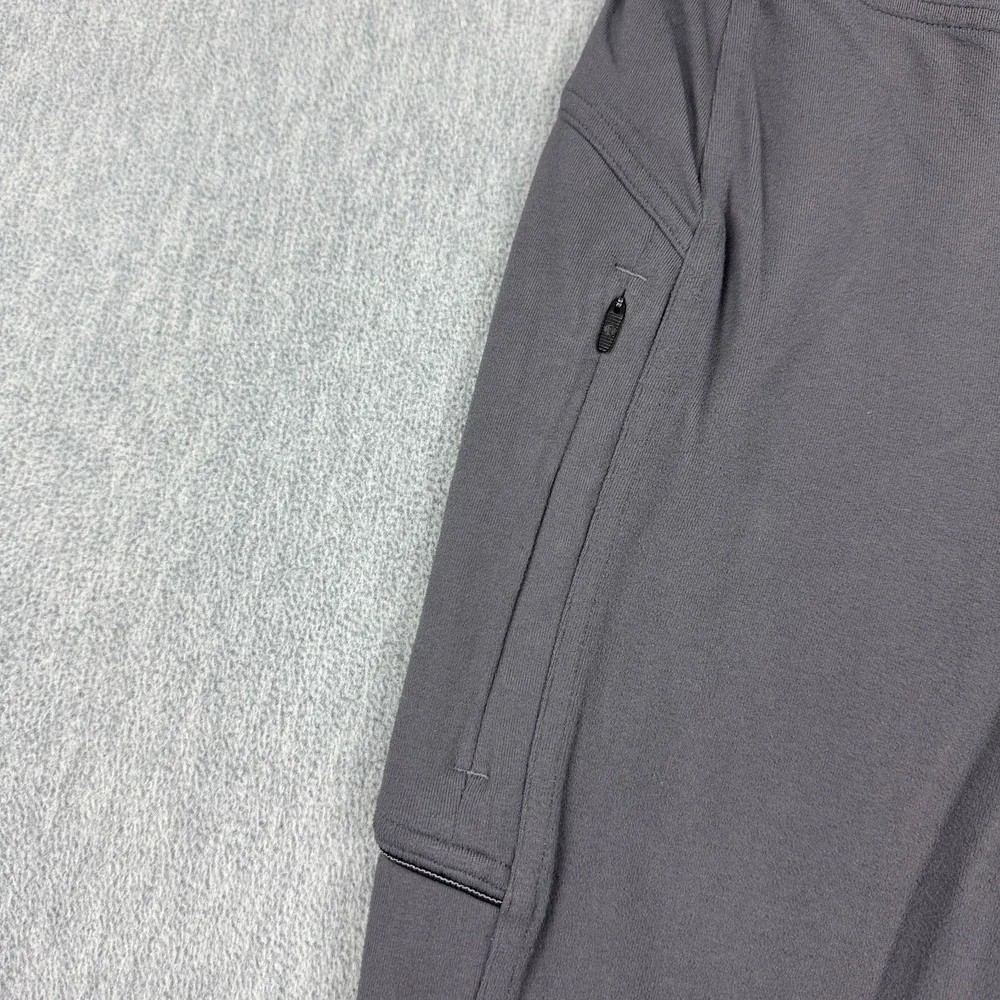 Lululemon Jogger Womens 2 Gray Run On Stretch Elastic Pocket Workout Gym Running